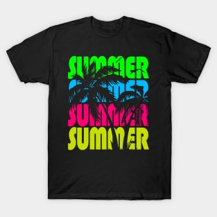 Palm Trees In Summer T-Shirt